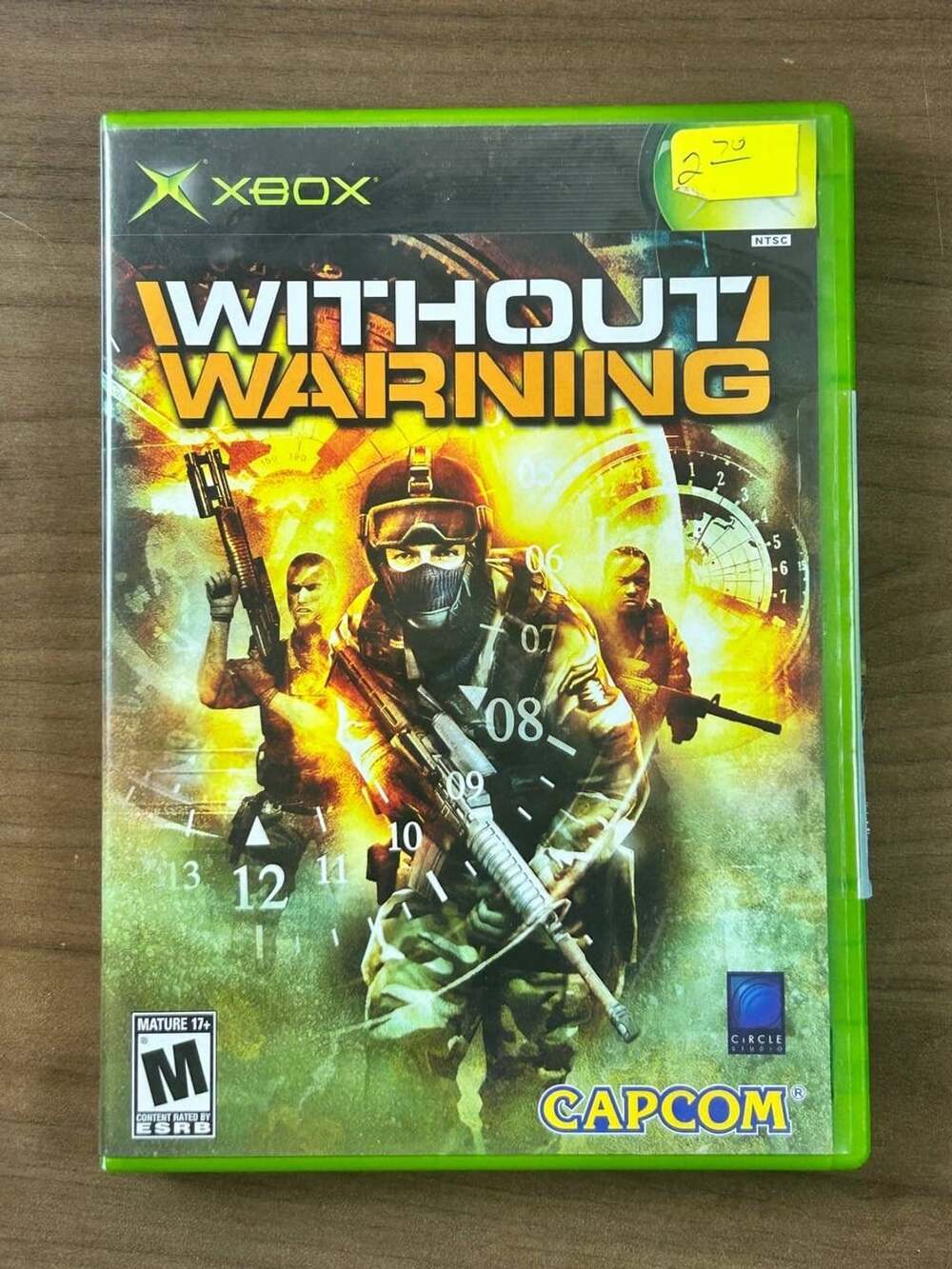 Without Warning Original Xbox 2005 CIB Complete w/ Manual Capcom NTSC